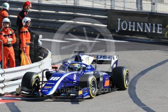 World © Octane Photographic Ltd. FIA Formula 2 (F2) – Monaco GP - Practice. Carlin - Sergio Sette Camara. Monte Carlo. Thursday 24th May 2018.