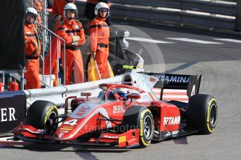 World © Octane Photographic Ltd. FIA Formula 2 (F2) – Monaco GP - Practice. Prema Powerteam - Nyck de Vries. Monte Carlo. Thursday 24th May 2018.