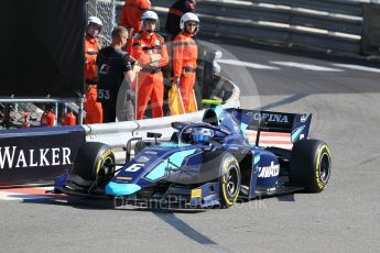 World © Octane Photographic Ltd. FIA Formula 2 (F2) – Monaco GP - Practice. DAMS - Nicholas Latifi. Monte Carlo. Thursday 24th May 2018.