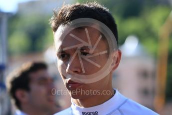 World © Octane Photographic Ltd. FIA Formula 2 (F2) – Monaco GP - Practice. DAMS - Alexander Albon. Monte Carlo. Thursday 24th May 2018.