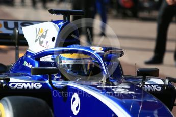 World © Octane Photographic Ltd. FIA Formula 2 (F2) – Monaco GP - Practice. Carlin - Sergio Sette Camara. Monte Carlo. Thursday 24th May 2018.