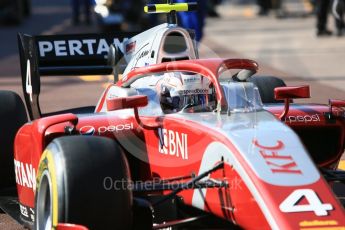 World © Octane Photographic Ltd. FIA Formula 2 (F2) – Monaco GP - Practice. Prema Powerteam - Nyck de Vries. Monte Carlo. Thursday 24th May 2018.