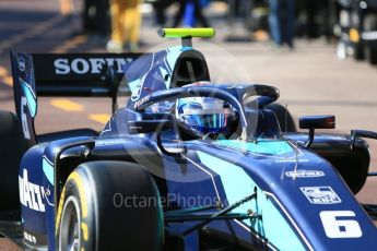 World © Octane Photographic Ltd. FIA Formula 2 (F2) – Monaco GP - Practice. DAMS - Nicholas Latifi. Monte Carlo. Thursday 24th May 2018.
