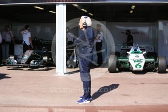 World © Octane Photographic Ltd. Formula 1 – Monaco GP - Rosberg Father and Son World Championship cars demonstration. Mercedes W08 - Nico Rosberg and Williams FW08 - Keke Rosberg. Monte-Carlo. Thursday 24th May 2018.