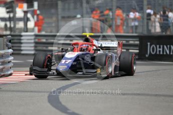 World © Octane Photographic Ltd. FIA Formula 2 (F2) – Monaco GP - Qualifying. Trident - Santino Ferrucci. Monte Carlo. Thursday 24th May 2018.