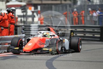 World © Octane Photographic Ltd. FIA Formula 2 (F2) – Monaco GP - Qualifying. MP Motorsport - Roberto Merhi. Monte Carlo. Thursday 24th May 2018.