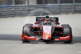 World © Octane Photographic Ltd. FIA Formula 2 (F2) – Monaco GP - Qualifying. Prema Powerteam - Sean Gelael. Monte Carlo. Thursday 24th May 2018.