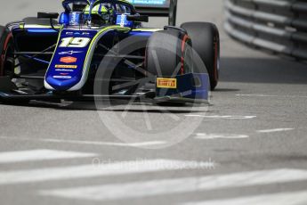 World © Octane Photographic Ltd. FIA Formula 2 (F2) – Monaco GP - Qualifying. Carlin - Lando Norris. Monte Carlo. Thursday 24th May 2018.