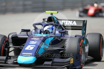 World © Octane Photographic Ltd. FIA Formula 2 (F2) – Monaco GP - Qualifying. DAMS - Nicholas Latifi. Monte Carlo. Thursday 24th May 2018.
