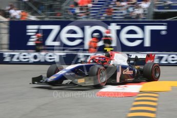 World © Octane Photographic Ltd. FIA Formula 2 (F2) – Monaco GP - Qualifying. Trident - Santino Ferrucci. Monte Carlo. Thursday 24th May 2018.