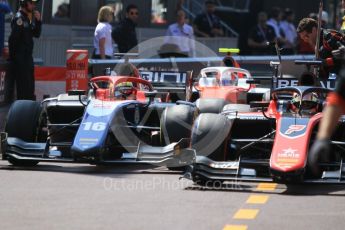 World © Octane Photographic Ltd. FIA Formula 2 (F2) – Monaco GP - Race 1. Trident - Arjun Maini. Monte Carlo. Friday 25th May 2018.