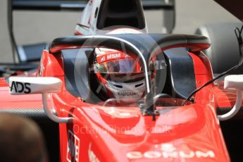 World © Octane Photographic Ltd. FIA Formula 2 (F2) – Monaco GP - Race 1. Carouz - Antonio Fuoco. Monte Carlo. Friday 25th May 2018.
