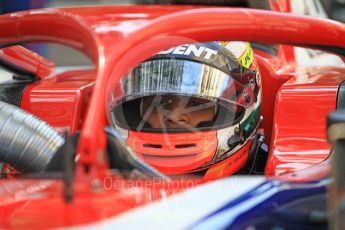 World © Octane Photographic Ltd. FIA Formula 2 (F2) – Monaco GP - Race 1. Trident - Arjun Maini. Monte Carlo. Friday 25th May 2018.