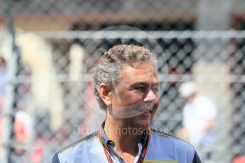 World © Octane Photographic Ltd. FIA Formula 2 (F2) – Monaco GP - Race 1. Mario Isola – Pirelli Head of Car Racing. Monte Carlo. Friday 25th May 2018.