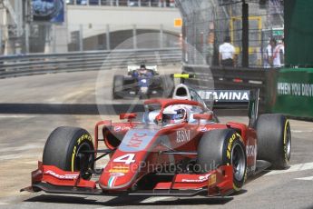 World © Octane Photographic Ltd. FIA Formula 2 (F2) – Monaco GP - Race 1. Prema Powerteam - Nyck de Vries. Monte Carlo. Friday 25th May 2018.