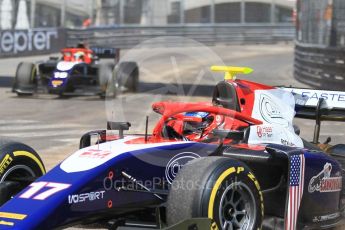 World © Octane Photographic Ltd. FIA Formula 2 (F2) – Monaco GP - Race 1. Trident - Santino Ferrucci. Monte Carlo. Friday 25th May 2018.