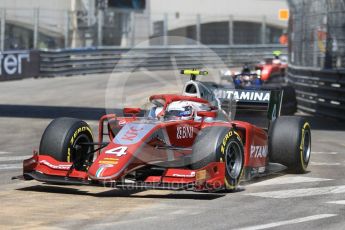 World © Octane Photographic Ltd. FIA Formula 2 (F2) – Monaco GP - Race 1. Prema Powerteam - Nyck de Vries. Monte Carlo. Friday 25th May 2018.