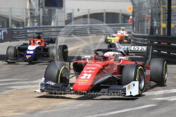 World © Octane Photographic Ltd. FIA Formula 2 (F2) – Monaco GP - Race 1. Carouz - Antonio Fuoco. Monte Carlo. Friday 25th May 2018.