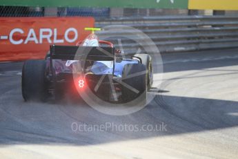 World © Octane Photographic Ltd. FIA Formula 2 (F2) – Monaco GP - Race 1. Trident - Santino Ferrucci. Monte Carlo. Friday 25th May 2018.