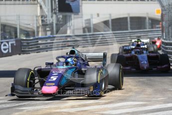 World © Octane Photographic Ltd. FIA Formula 2 (F2) – Monaco GP - Race 1. DAMS - Alexander Albon. Monte Carlo. Friday 25th May 2018.