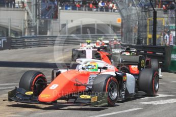 World © Octane Photographic Ltd. FIA Formula 2 (F2) – Monaco GP - Race 1. MP Motorsport - Roberto Merhi. Monte Carlo. Friday 25th May 2018.