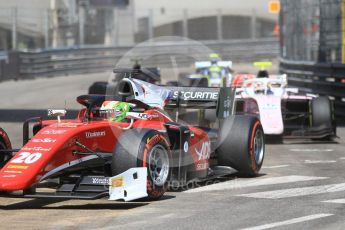 World © Octane Photographic Ltd. FIA Formula 2 (F2) – Monaco GP - Race 1. Carouz - Louis Delatraz. Monte Carlo. Friday 25th May 2018.