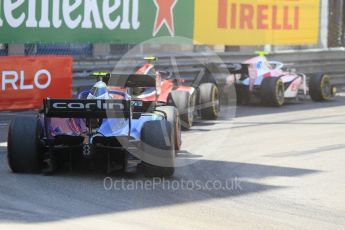 World © Octane Photographic Ltd. FIA Formula 2 (F2) – Monaco GP - Race 1. Carlin - Lando Norris. Monte Carlo. Friday 25th May 2018.