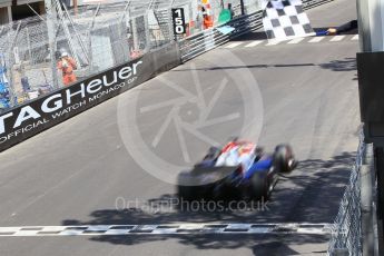 World © Octane Photographic Ltd. FIA Formula 2 (F2) – Monaco GP - Race 1. Trident - Arjun Maini. Monte Carlo. Friday 25th May 2018.