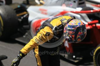 World © Octane Photographic Ltd. FIA Formula 2 (F2) – Monaco GP - Race 1 Parc Ferme. Russian Time - Artem Markelov. Monte Carlo. Friday 25th May 2018