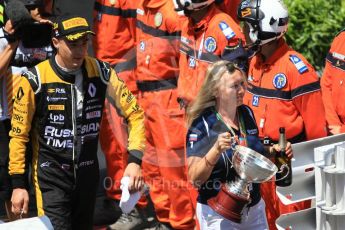 World © Octane Photographic Ltd. FIA Formula 2 (F2) – Monaco GP - Race 1 Parc Ferme. Russian Time - Artem Markelov. Monte Carlo. Friday 25th May 2018