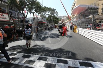 World © Octane Photographic Ltd. FIA Formula 2 (F2) – Monaco GP - Race 1. The Grid. Monte Carlo. Friday 25th May 2018.