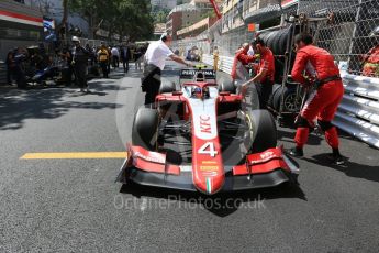 World © Octane Photographic Ltd. FIA Formula 2 (F2) – Monaco GP - Race 1. Prema Powerteam - Nyck de Vries. Monte Carlo. Friday 25th May 2018.