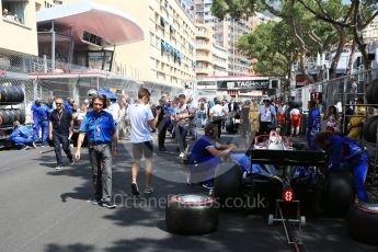 World © Octane Photographic Ltd. FIA Formula 2 (F2) – Monaco GP - Race 1. Trident - Arjun Maini. Monte Carlo. Friday 25th May 2018.