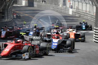 World © Octane Photographic Ltd. FIA Formula 2 (F2) – Monaco GP - Race 1. Trident - Arjun Maini. Monte Carlo. Friday 25th May 2018.