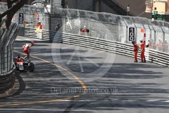 World © Octane Photographic Ltd. FIA Formula 2 (F2) – Monaco GP - Race 1. Campos Vexatec Racing - Luca Ghiotto brings out the safety car. Monte Carlo. Friday 25th May 2018.