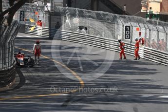 World © Octane Photographic Ltd. FIA Formula 2 (F2) – Monaco GP - Race 1. Campos Vexatec Racing - Luca Ghiotto brings out the safety car. Monte Carlo. Friday 25th May 2018.
