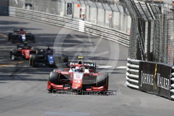 World © Octane Photographic Ltd. FIA Formula 2 (F2) – Monaco GP - Race 1. Prema Powerteam - Nyck de Vries. Monte Carlo. Friday 25th May 2018.