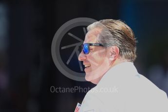 World © Octane Photographic Ltd. FIA Formula 2 (F2) – Monaco GP - Race 1 - Podium. Zak Brown - McLaren. Monte Carlo. Friday 25th May 2018