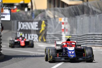 World © Octane Photographic Ltd. FIA Formula 2 (F2) – Monaco GP - Race 1. Trident - Santino Ferrucci. Monte Carlo. Friday 25th May 2018.