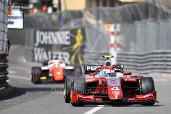 World © Octane Photographic Ltd. FIA Formula 2 (F2) – Monaco GP - Race 1. Prema Powerteam - Nyck de Vries. Monte Carlo. Friday 25th May 2018.