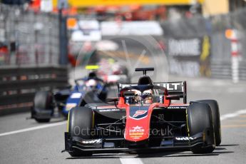 World © Octane Photographic Ltd. FIA Formula 2 (F2) – Monaco GP - Race 1. ART Grand Prix - Jack Aitken. Monte Carlo. Friday 25th May 2018.