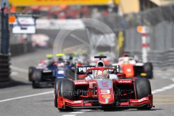 World © Octane Photographic Ltd. FIA Formula 2 (F2) – Monaco GP - Race 1. Prema Powerteam - Sean Gelael. Monte Carlo. Friday 25th May 2018.