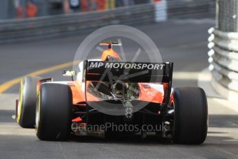 World © Octane Photographic Ltd. FIA Formula 2 (F2) – Monaco GP - Race 2. MP Motorsport - Ralph Boschung. Monte Carlo. Saturday 26th May 2018.