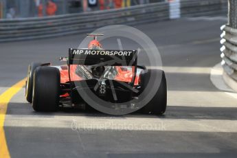 World © Octane Photographic Ltd. FIA Formula 2 (F2) – Monaco GP - Race 2. MP Motorsport - Ralph Boschung. Monte Carlo. Saturday 26th May 2018.