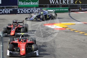 World © Octane Photographic Ltd. FIA Formula 2 (F2) – Monaco GP - Race 2. Carouz - Antonio Fuoco. Monte Carlo. Saturday 26th May 2018.