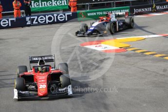 World © Octane Photographic Ltd. FIA Formula 2 (F2) – Monaco GP - Race 2. Carouz - Louis Delatraz. Monte Carlo. Saturday 26th May 2018.