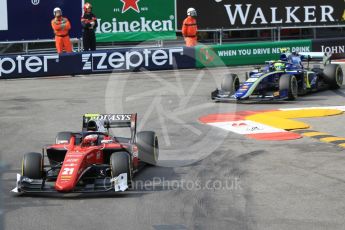 World © Octane Photographic Ltd. FIA Formula 2 (F2) – Monaco GP - Race 2. Carouz - Antonio Fuoco. Monte Carlo. Saturday 26th May 2018.