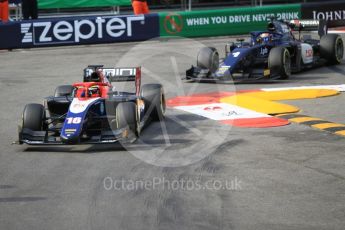 World © Octane Photographic Ltd. FIA Formula 2 (F2) – Monaco GP - Race 2. Trident - Arjun Maini. Monte Carlo. Saturday 26th May 2018.