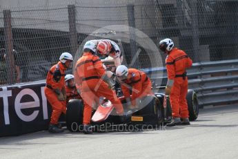 World © Octane Photographic Ltd. FIA Formula 2 (F2) – Monaco GP - Race 2. ART Grand Prix - George Russell. Monte Carlo. Saturday 26th May 2018.