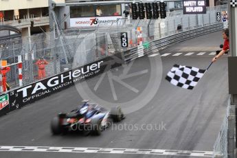 World © Octane Photographic Ltd. FIA Formula 2 (F2) – Monaco GP - Race 2 Podium. Russian Time - Artem Markelov. Monte Carlo. Saturday 26th May 2018